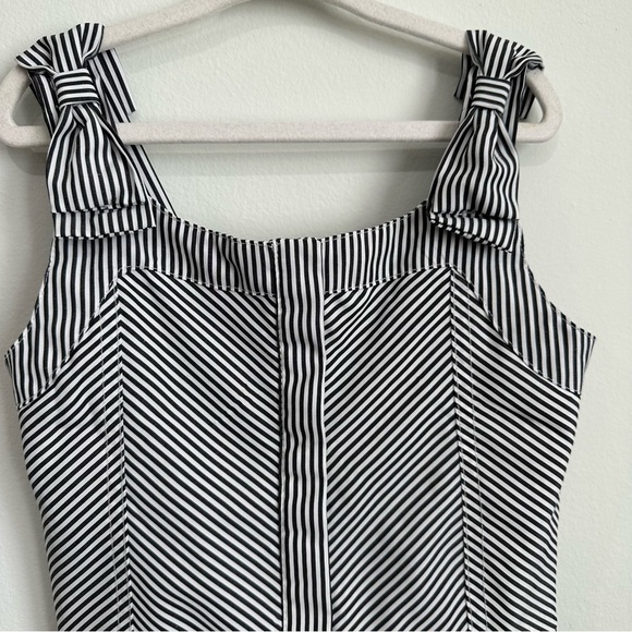 Habitual Girls Striped Jumpsuit Blue and White Size. 6X - Picture 2 of 7